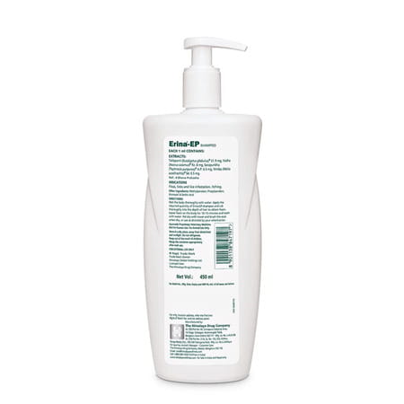 Himalaya Erina Ep Shampoo | Lemon Fragrance | Tick & Flea Control For Dogs & Cats | 450 Ml