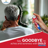 Dolo Pain Relief Spray Muscle And Joint Pain Reliever 35Ml Pack Of 3