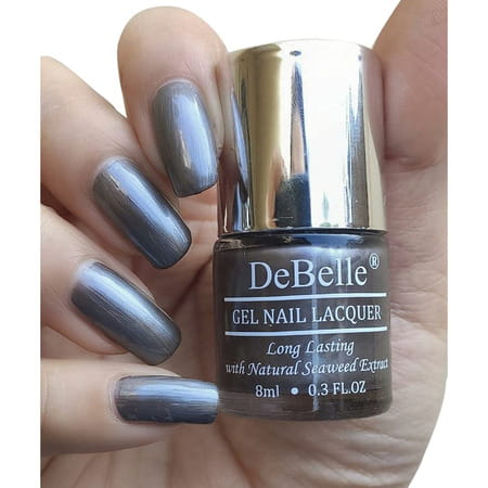 Debelle Gel Nail Polish Combo Set Of 3 Polaris [Dark Metallic Grey], - 24 Ml (8 Ml Each) Rakhi Gifts