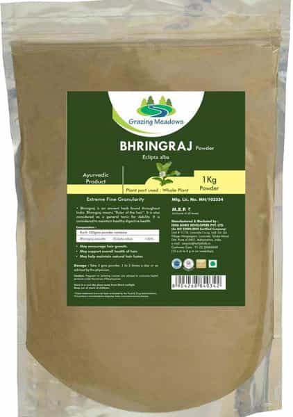 Grazing Meadows Bhringraj Powder - 1 Kg