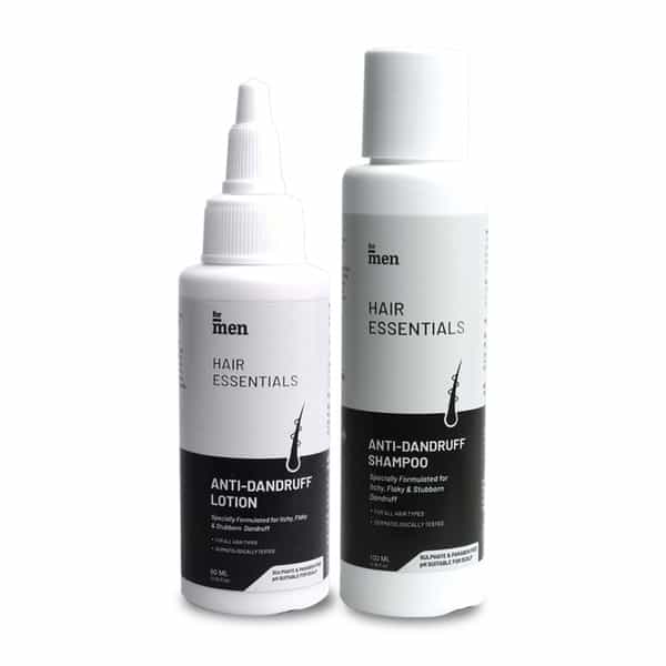 Formen Anti-Dandruff Lotion (60Ml) & Anti-Dandruff Shampoo 100Ml|Fights Dandruff | Reduce Hair Fall