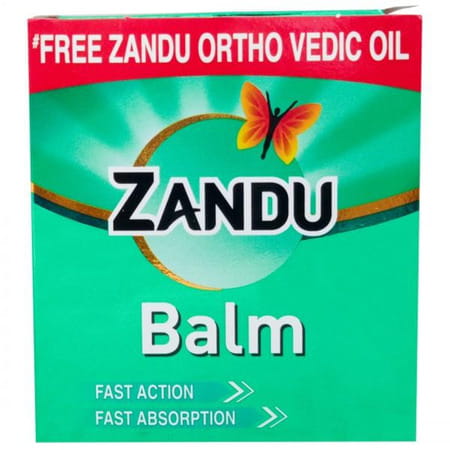 Zandu Balm 50ml With Free Zandu Ortho Vedic Oil Worth 30rs