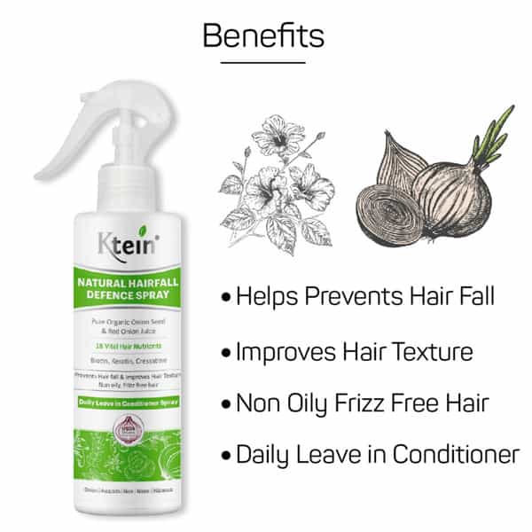 Ktein Natural Hair Fall Defence Spray 200Ml