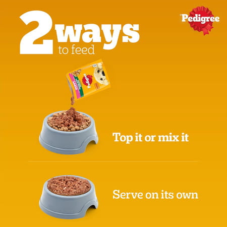 Pedigree Puppy Wet Dog Food | Chicken And Liver Chunks Flavour In Gravy With Vegetables | 30 X 70 G