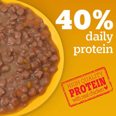 Pedigree Puppy Wet Dog Food | Chicken And Liver Chunks Flavour In Gravy With Vegetables | 30 X 70 G