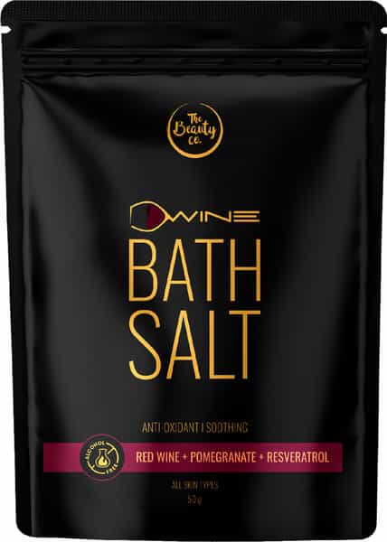 The Beauty Co. D`Wine Bath Salt With Red Wine 50Gm