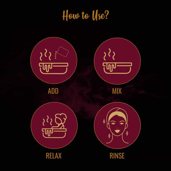 The Beauty Co. D`Wine Bath Salt With Red Wine 50Gm