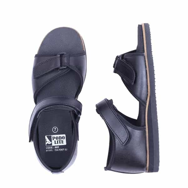 Podolite 602 Diafoot Ladies Black Size 7 Slippers 1