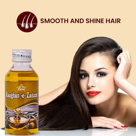 Cipzer Roghan Zaitoon | Enhances Skin Glow & Strengthens Hair Naturally | 50 Ml