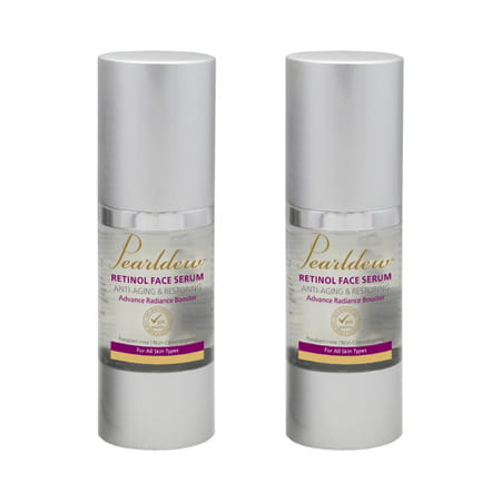 Pearldew Retinol Face Serum 50 Ml | Enriched With Retinol & Aloe | Paraben Free (Pack Of 4)