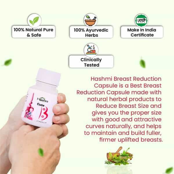 Hashmi Cute B Breast Reduction Capsule 20 Capsules