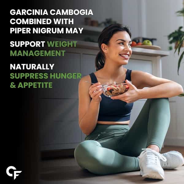 Carbamide Forte Garcinia Cambogia 3000Mg With 6Mg Piperine Bottle Of 120 Veg Tablets