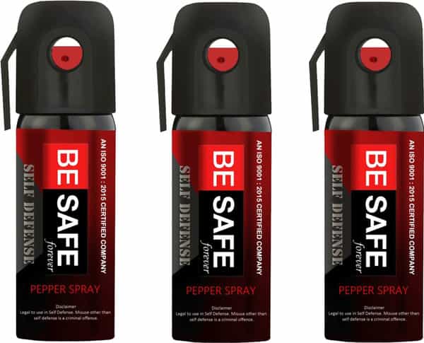 Besafe Forever Max Protection Self Defense Pepper Spray Pack Of 3