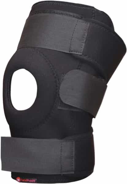 Sandpuppy Kneebrace Hinged Adjustable Open Patella Hinged Knee Support Cap Pack Of 1 For Men & Women