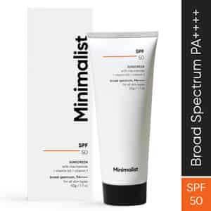 Minimalist Multi Vitamin Spf 50 Pa ++++ Sunscreen For Complete Sun Protection