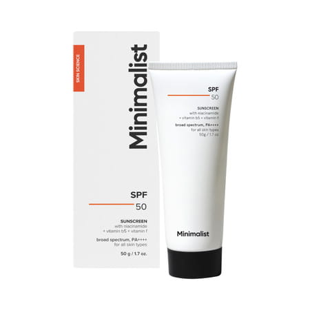 Minimalist Multi Vitamin Spf 50 Pa ++++ Sunscreen For Complete Sun Protection