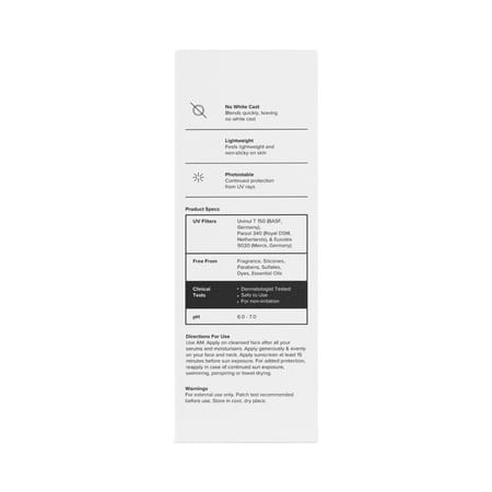 Minimalist Multi Vitamin Spf 50 Pa ++++ Sunscreen For Complete Sun Protection