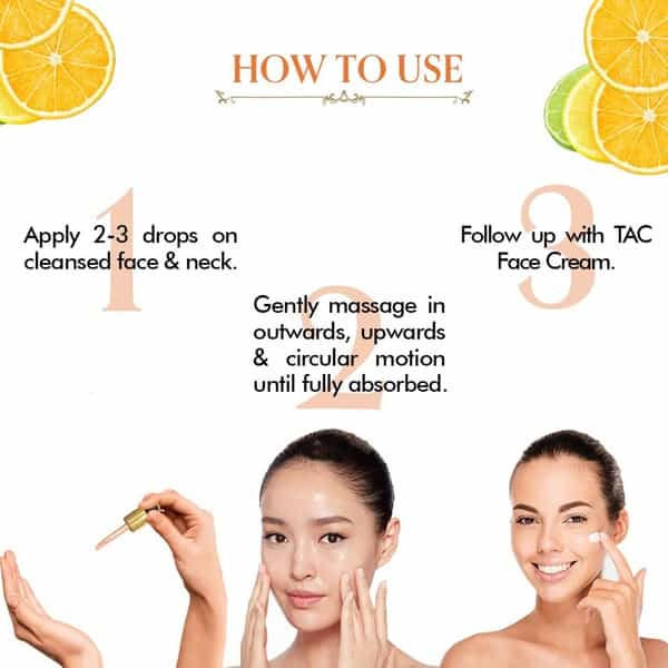 Tac - The Ayurveda Co. Vitamin C Face Serum - 30 Ml
