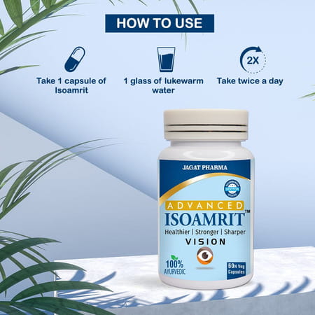 Isoamrit Eye Capsules For Dry Eyes - 60 No'S