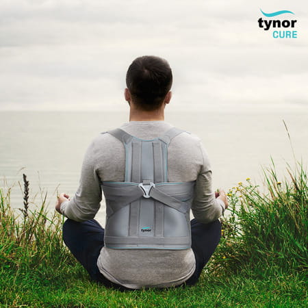 Tynor Taylor'S Brace Short Grey Xxl 1 Unit