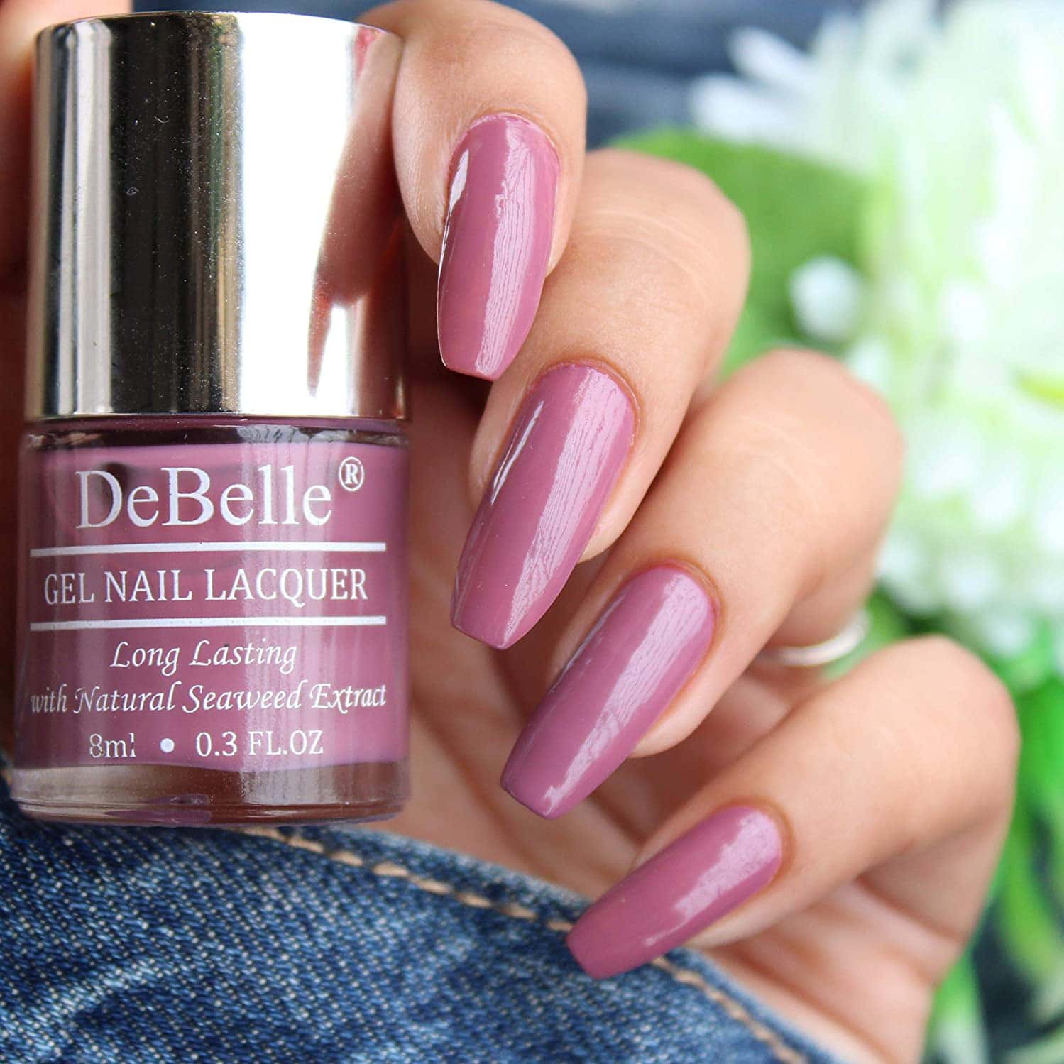 Buy DEBELLE GEL NAIL LACQUER LAURA AURA LIGHT MAJENTA NAIL POLISH