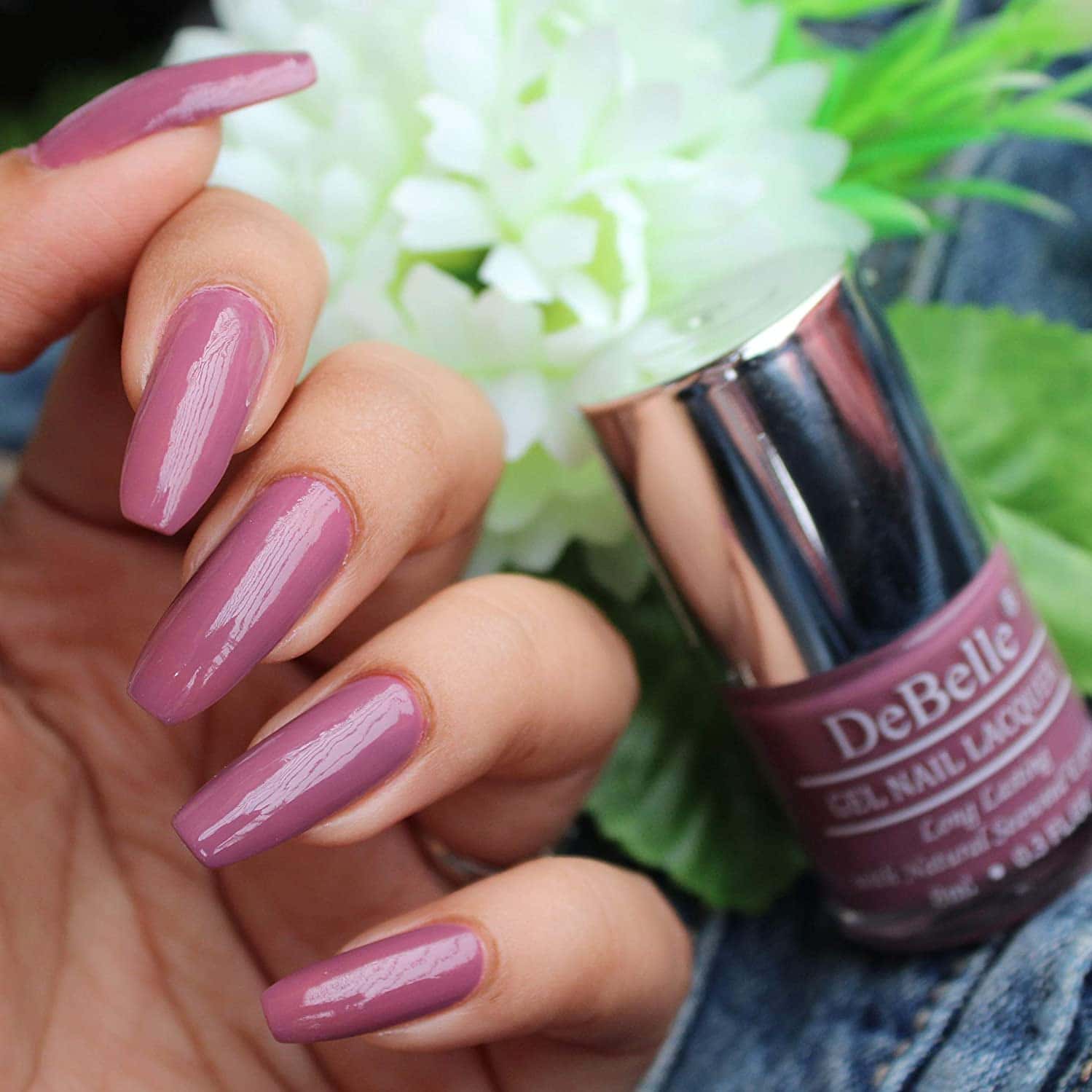 Buy DEBELLE GEL NAIL LACQUER LAURA AURA LIGHT MAJENTA NAIL POLISH