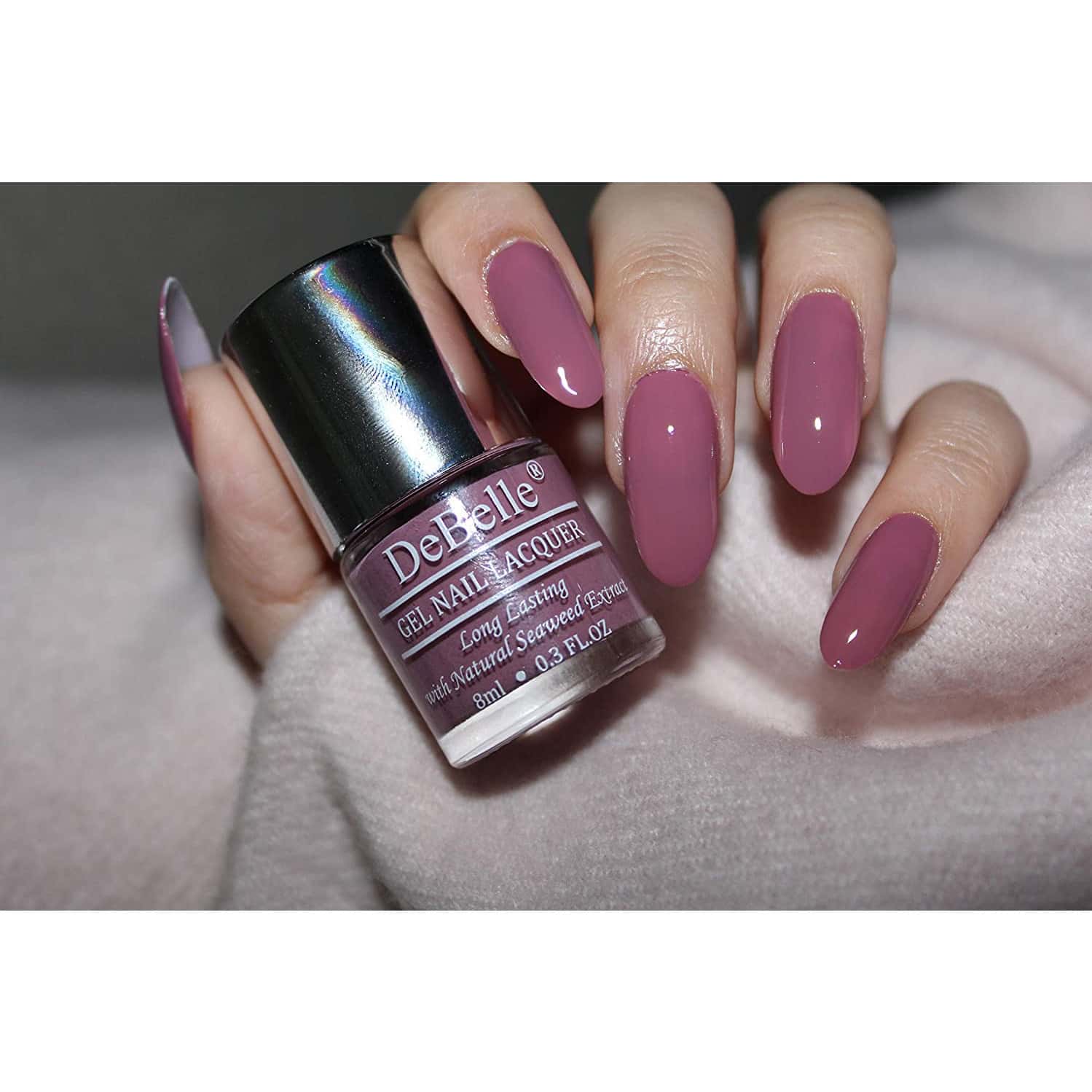 Buy DEBELLE GEL NAIL LACQUER LAURA AURA LIGHT MAJENTA NAIL POLISH