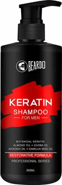 Beardo Keratin Shampoo For Hair Growth & Damage Control - 300 Ml