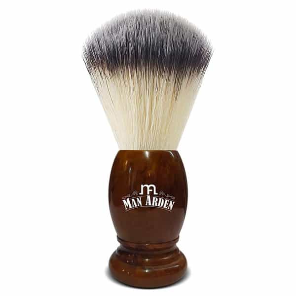 Man Arden Vintage Finish Premium Shaving Brush With Ultra Soft&Absorbent Bristles&Long Handle