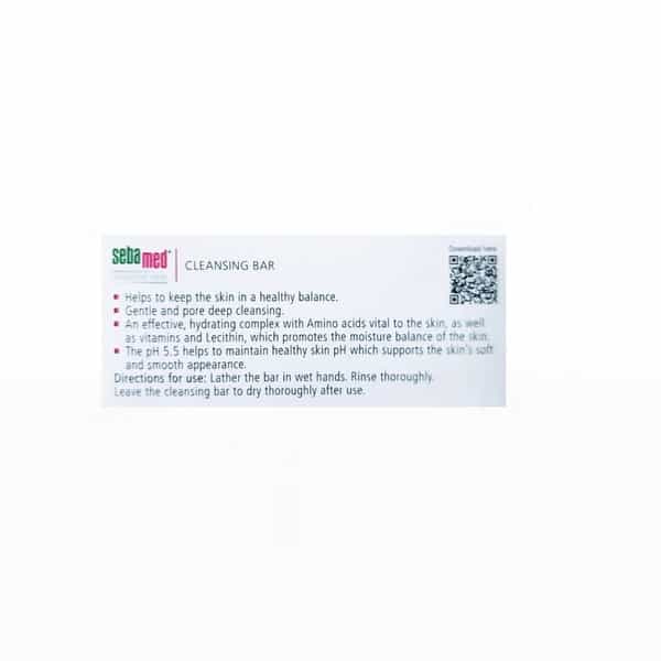 Sebamed Cleansing Bar For Men And Women 3 X 100G