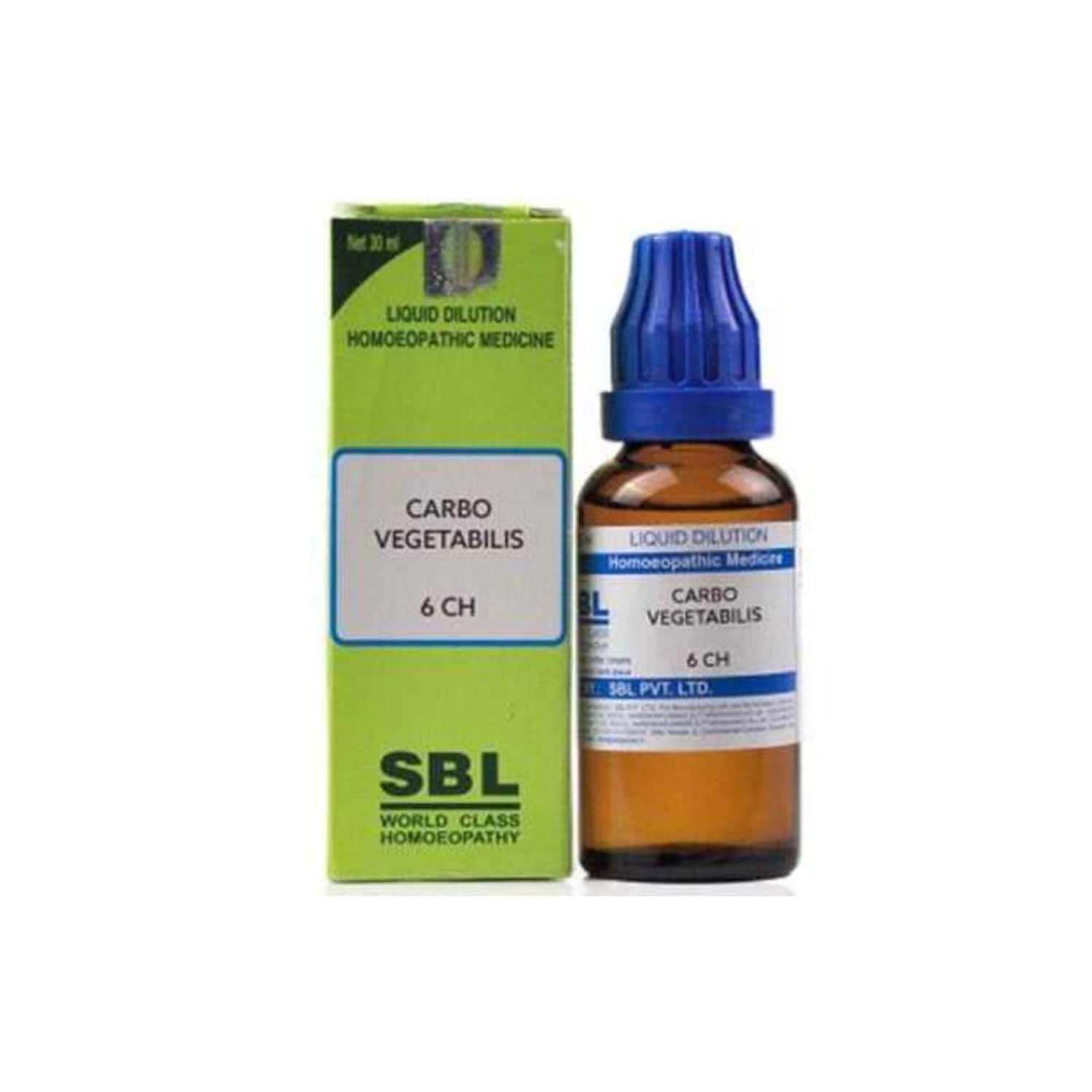Sbl Carbo Vegetabilis Dilution 6 Ch 30 Ml Pack Of 3
