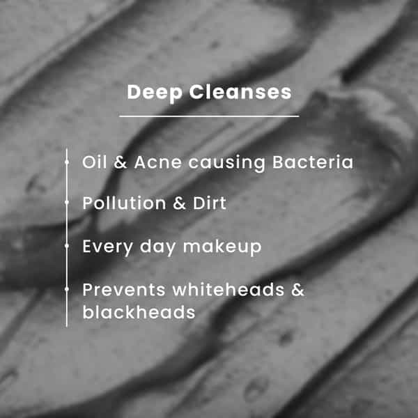 Nugencare Charcoal Face Wash Deep Pore Cleanser Removes Excess Oil 100 Gms