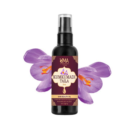 Uma Ayurveda Kumkumadi Tailam | For All Skin Types And No Side Effects - 30ml