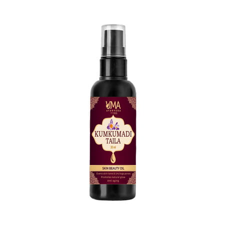 Uma Ayurveda Kumkumadi Tailam | For All Skin Types And No Side Effects - 30ml