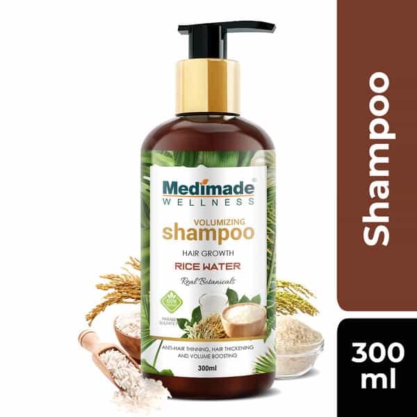 Medimade Volumizing Rice Water Shampoo - 300 Ml