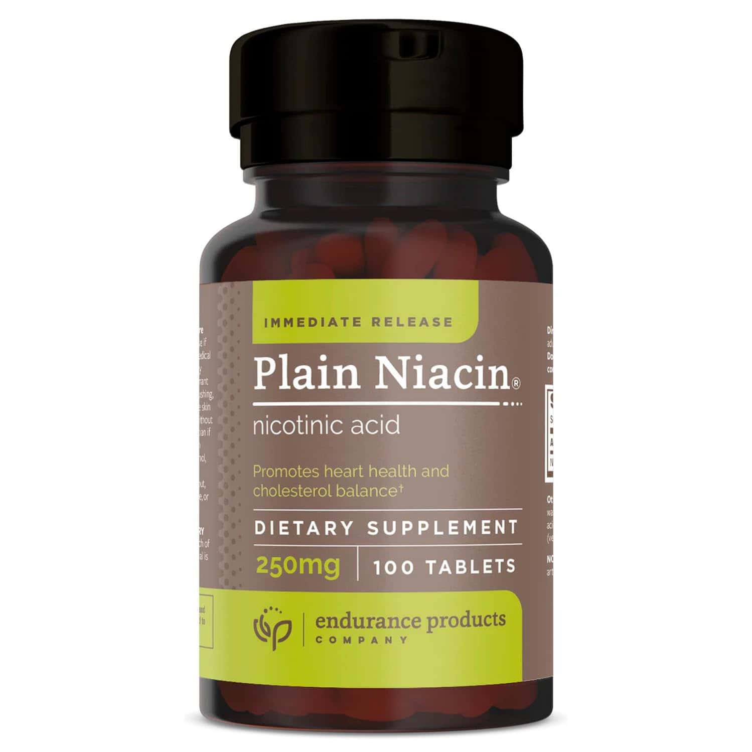 Endurance Products Niacin 250 Mg Tablets | 100 Count