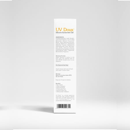 Brinton Uv Doux Spf 50 Pa+++ For All Skin Types Silicone Sunscreen Gel 10 Gm