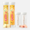 Glutone 1000 & Escor-Z - Setria Glutathione With Vitamin C Orange Flavor Tablets (Skin Glow Combo)