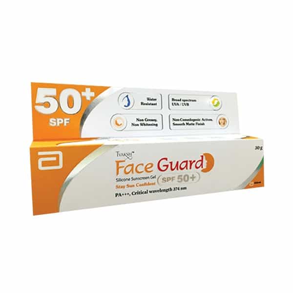 Tvaksh Face Guard Spf 50+ Gel 30 Gm