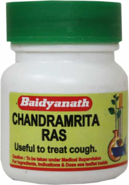 Baidyanath Asli Ayurved Chandramrit Ras (40 Tablet) (Pack Of 3) Useful In All Types Of Cough