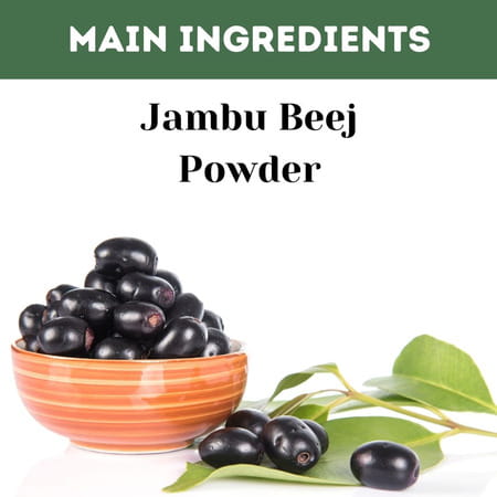 Herbal Hills Jambu Beej Powder - 1 Kg Powder - Pack Of 5 - Jamun Powder
