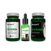 Sheopal's Pilohem For Hemorrhoids & Thyrobic For Thyroid 60+60 Caps & 30Ml Oil