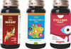 Mbdhwellness Eye Care+Genius Gold+Energy Gold Malt-Herbal Immunity Vision & Brain Booster