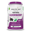 Healthyhey Nutrition Natural Elderberry Fruit Extract 60 Vegetable Capsules