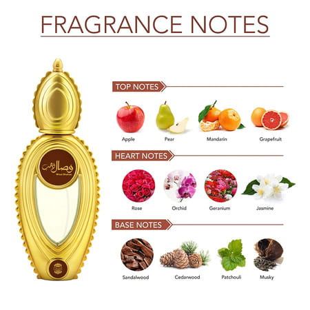 Ajmal Wisal Dhahab Edp 50Ml Perfume For Men And Raindrops Femme Deodorant 200Ml For Women