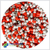 Patco Pharma - Size 4 Orange/White Empty Gelatin Pill Capsule |Diy Powder Filling (10000 Pcs)