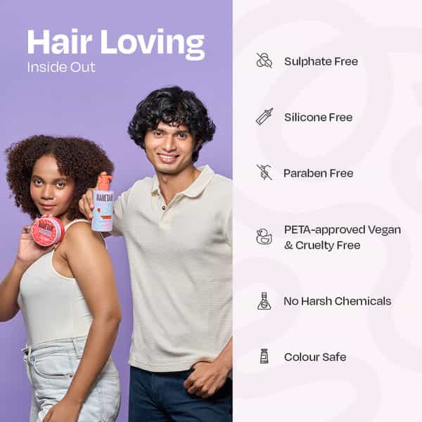Manetain Squeaky Clean Bundle - Combo Of Clarifying Shampoo + Multipurpose Conditioner - 237 Ml Pack
