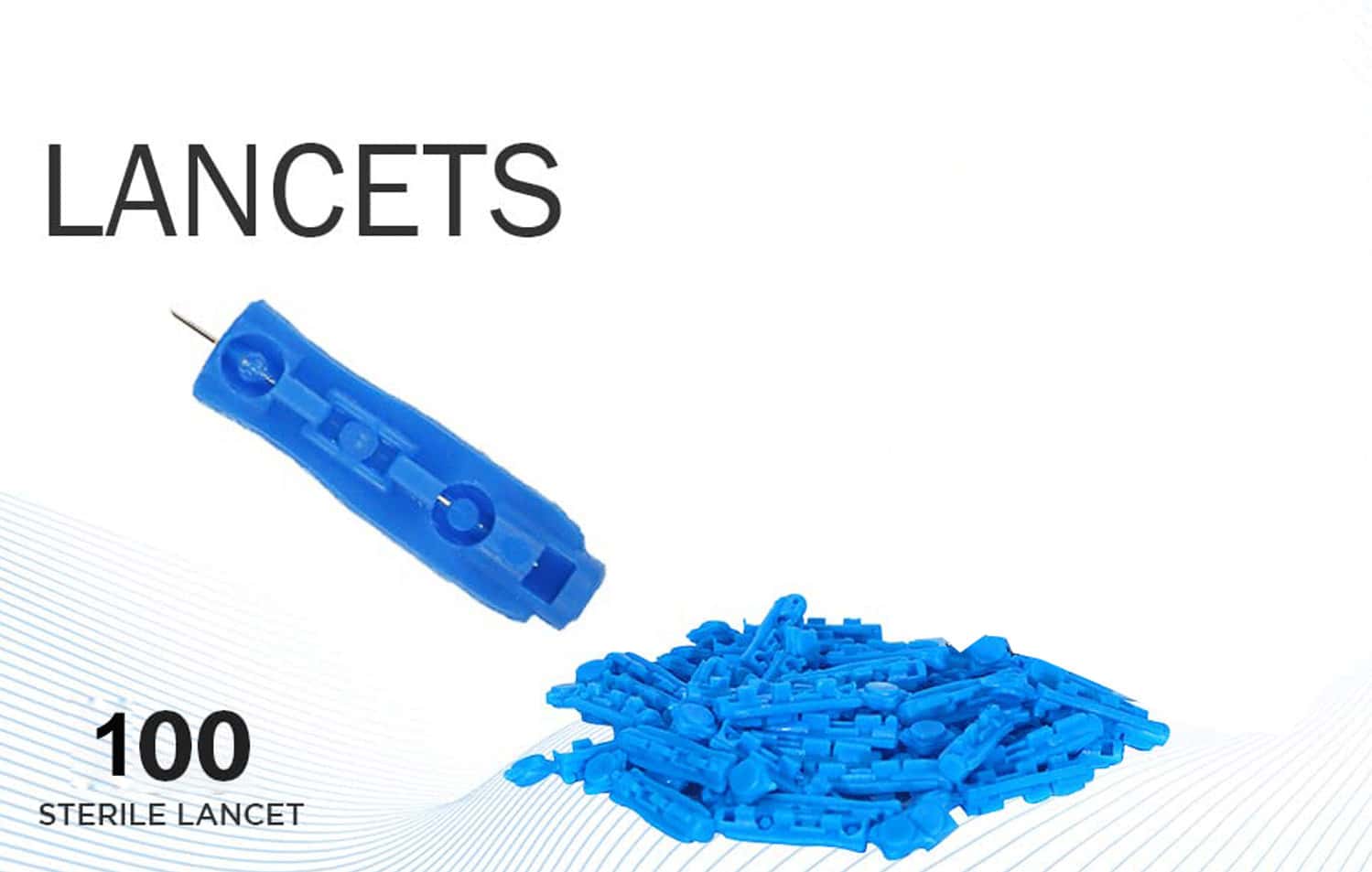 Buy SMARTCARE BLOOD ADJUSTABLE LANCET PEN DEVICE WITH 100