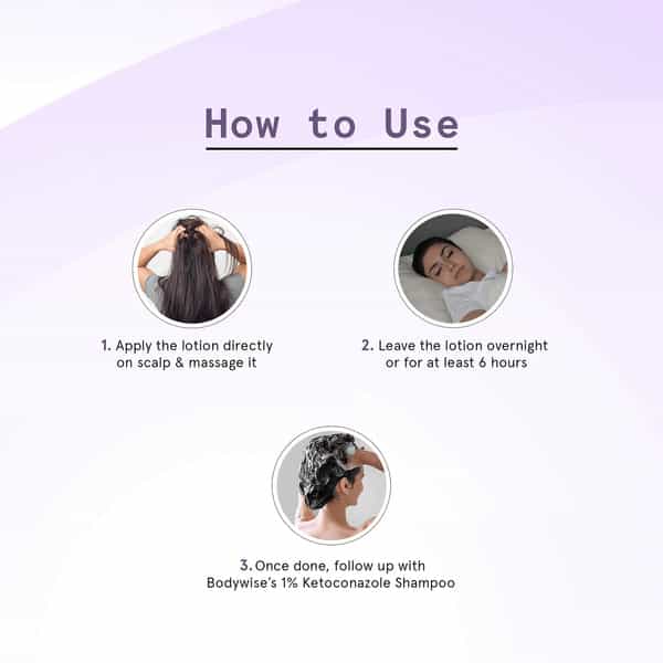 Be Bodywise Anti Dandruff Starter Pack With 1% Ketoconazole Shampoo + Anti Dandruff Lotion