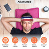 Vissco Headache Band (Mild Support)| Relieves Headache With Firm &Uniform Compression (Multicolour)